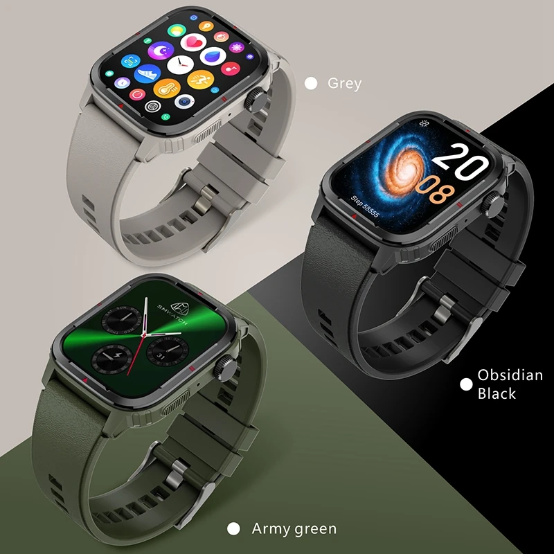 

Розничная продажа Q25 Смарт-часы 1,7 дюйма Realtek 8762D 240X280 BT звонки воспроизведение музыки температура тела монитор сердечного ритма спортивные ч...