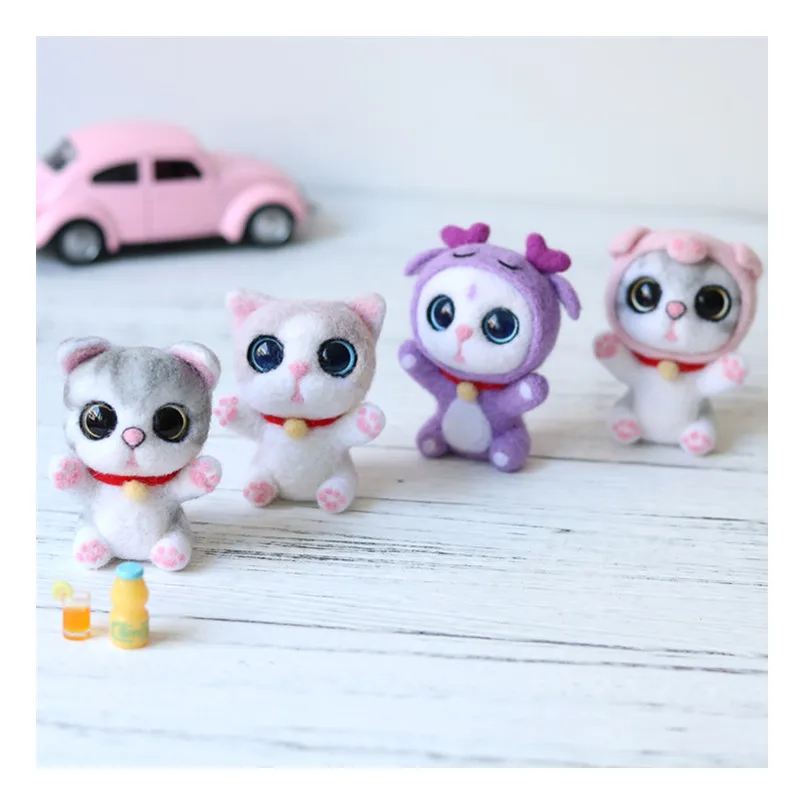 

Кукольный Телефон Подвеска шерстяной набор для рукоделия шерстяной войлок игла для валяния искусственное рукоделие сделай сам