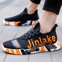 2022 new work sneakers steel toe shoes men safety shoes puncture proof work shoes boots fashion indestructible footwear security