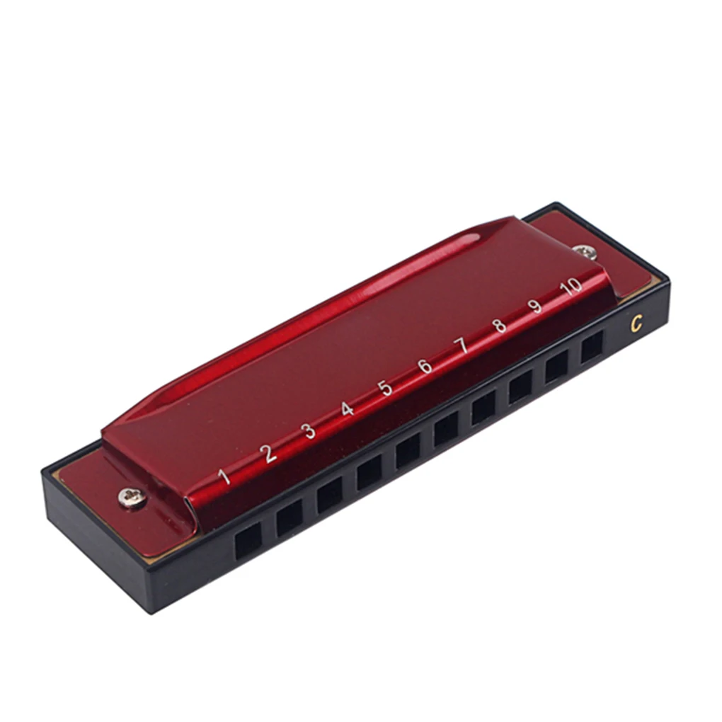 

Diatonic Гармоника C-Key уникальный дизайн точные ключи рот орган Блюз Харп десять отверстий легко носить с собой для начинающих