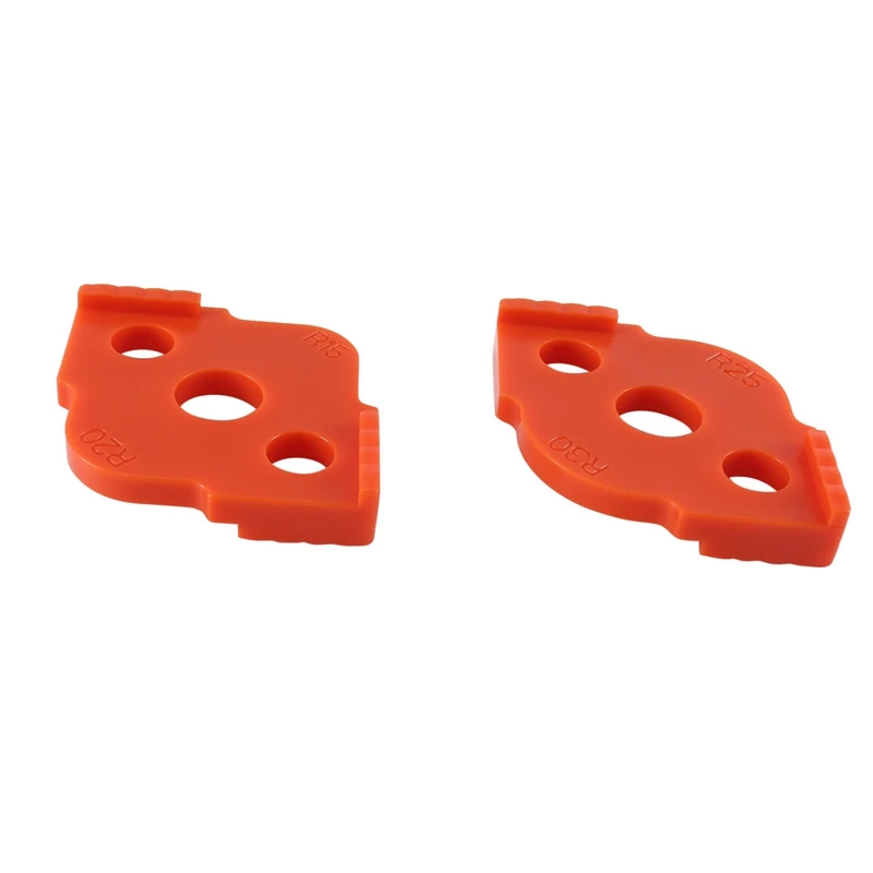 

4Pcs Quick Locator Woodworking Router Corner Radius Templates Jig R5-R40 Woodworking Trimming Machine Wood Router