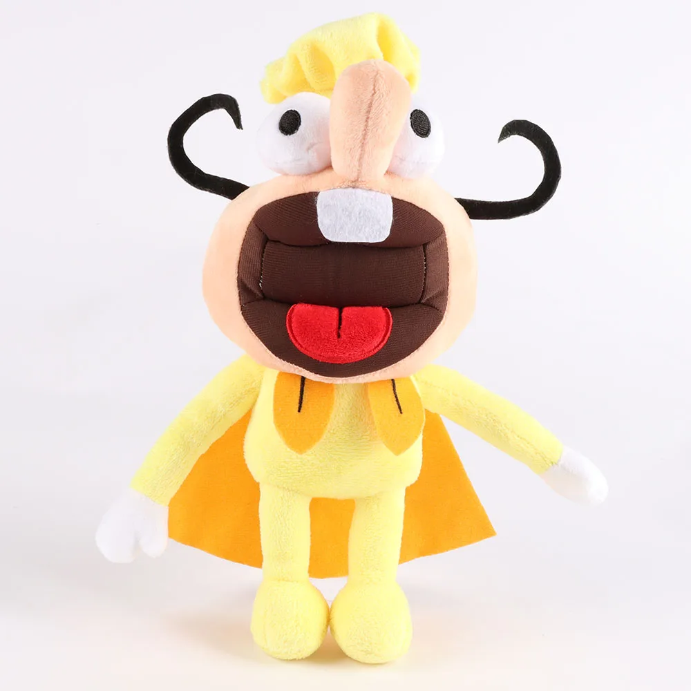 

28cm Pizza Tower The Noise Plush Toy Soft Stuffed Game Pizza Tower Plushie Doll Animal Plush Toy for Kids Fans