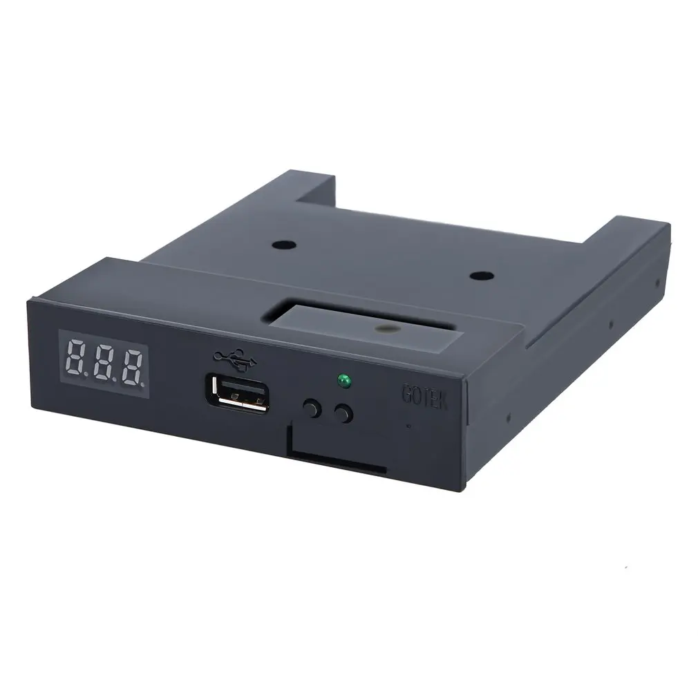 

Hot Newest For Musical Keyboad SFR1M44-U100K 5V 3.5 1.44MB 1000 Floppy Disk Drive to USB emulator Simulation Simple plug Black