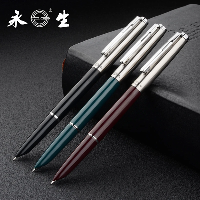 10pcs YongSheng 007 Retro Classic Fountain Pen Stationery Office School Supplies Hide Nib Student Writing Ink Low Price Sale |