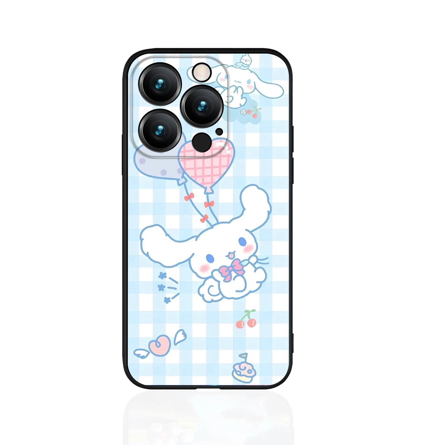Sanrio CINNAMROLL милый чехол для iPhone 16 Pro Max Цветной силиконовый мягкий телефона 15 14 13 12 11