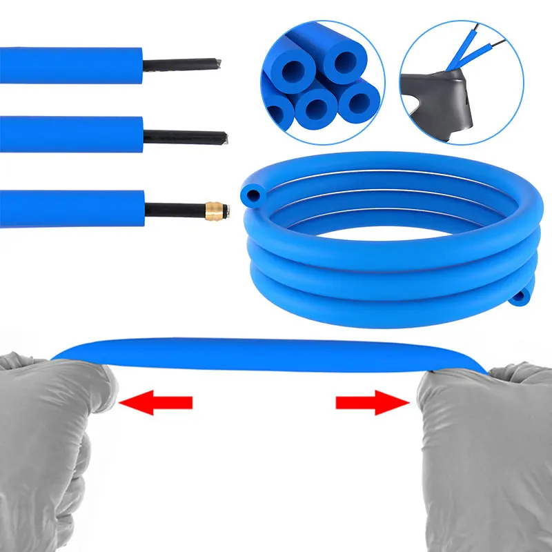 

Внутренний демпфер для рамы велосипеда, практичный Поролоновый кабель для велосипеда, аксессуары для горных дорог, фотокабель