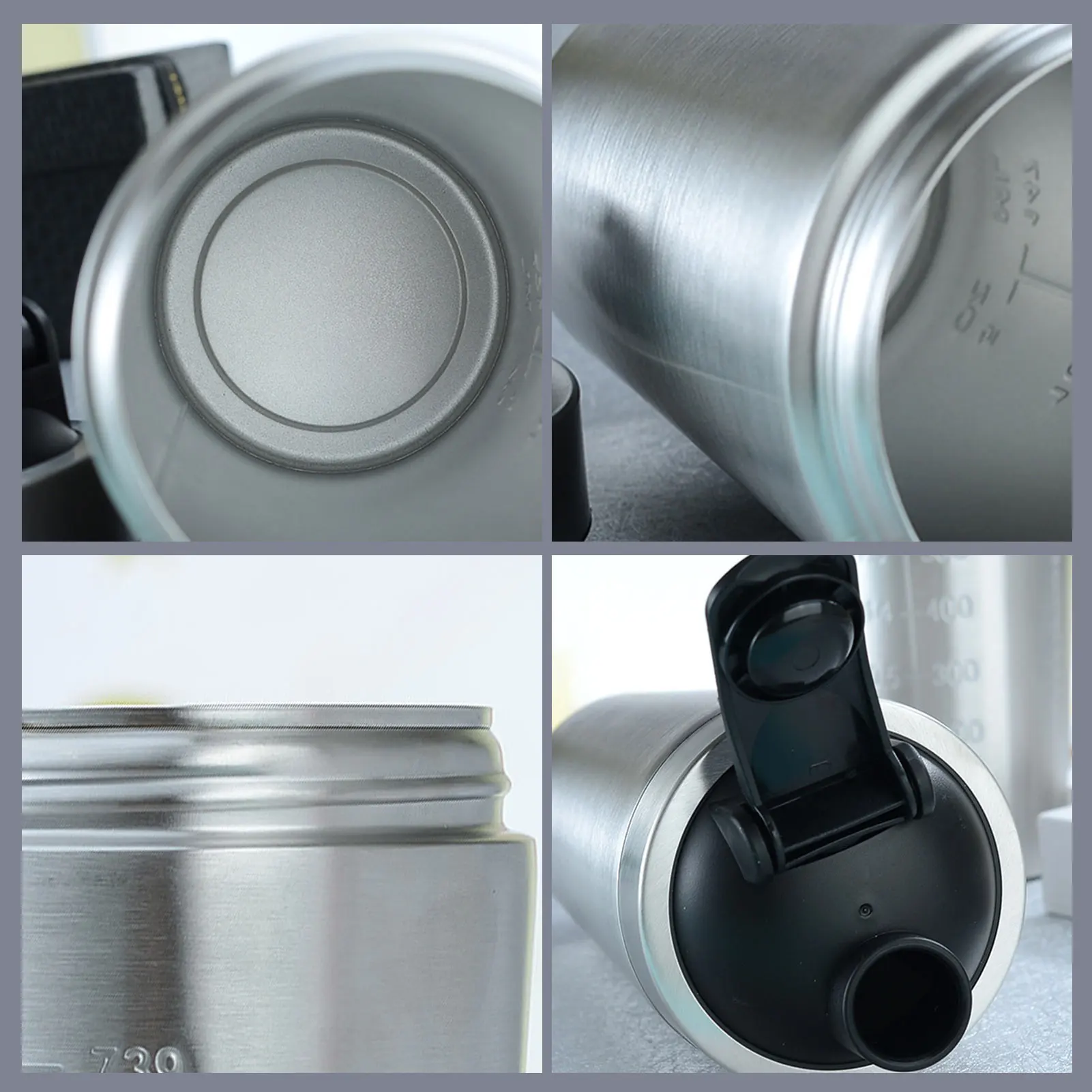 Портативная бутылка-Шейкер для воды из нержавеющей стали Герметичная