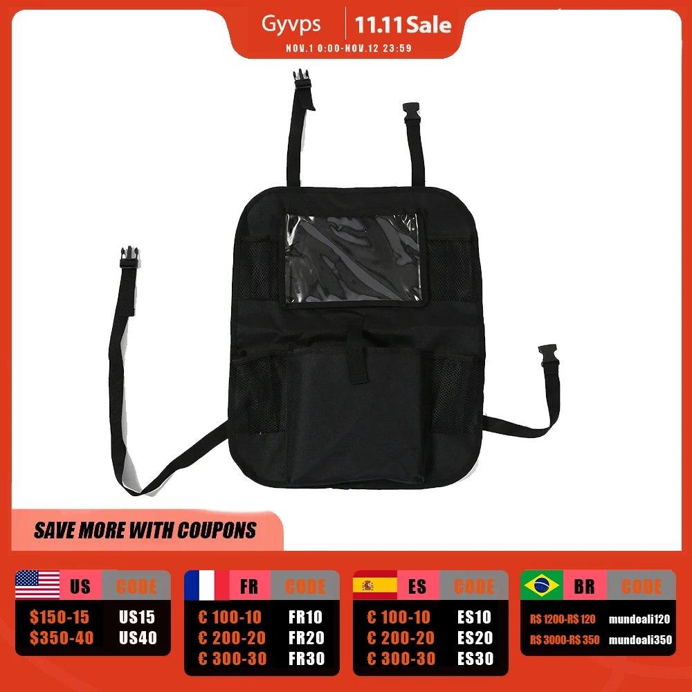 

Универсальная водонепроницаемая сумка для хранения, Автомобильные карманы для хранения, защитные чехлы на заднее сиденье автомобиля для п...