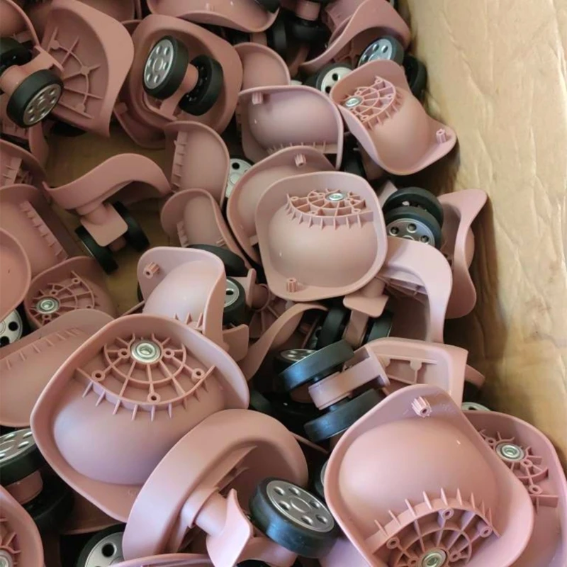 Чемодан тележки Колесо для багажа Запасные колеса Двухрядные