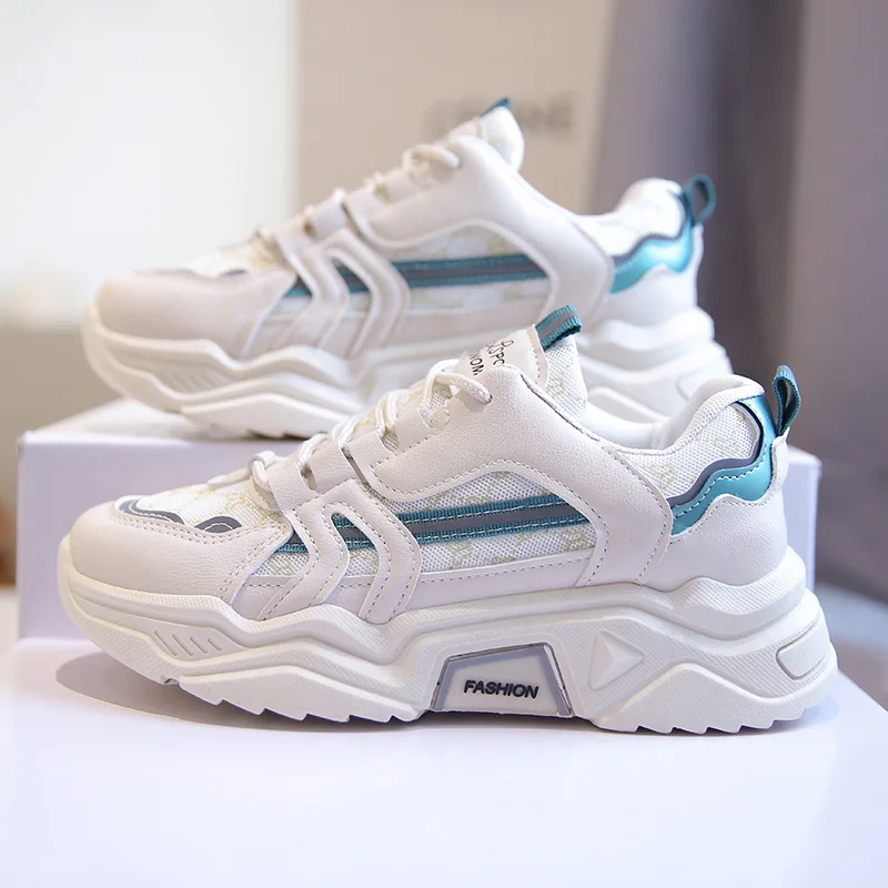 

Кроссовки женские универсальные, дышащие, повседневная обувь для бега, в Корейском стиле, весна-осень 2022