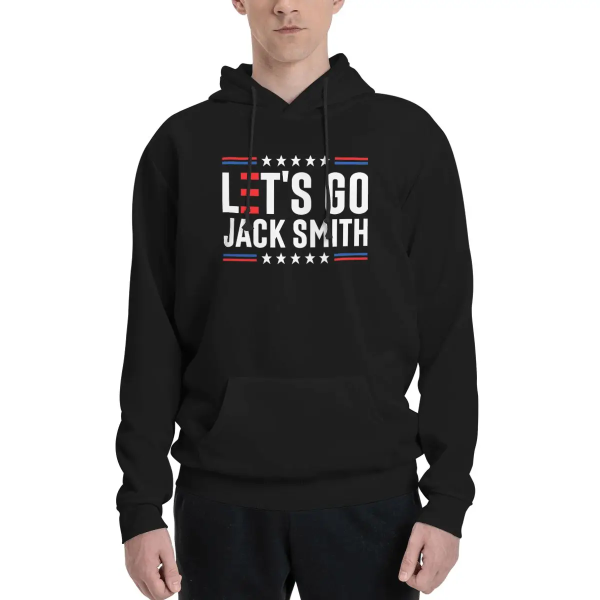 

Let'S Go Jack Smith Jack Smith Conservative Us Flag Polyester Hoodie Men's sweatershirt Warm Dif Colors Sizes