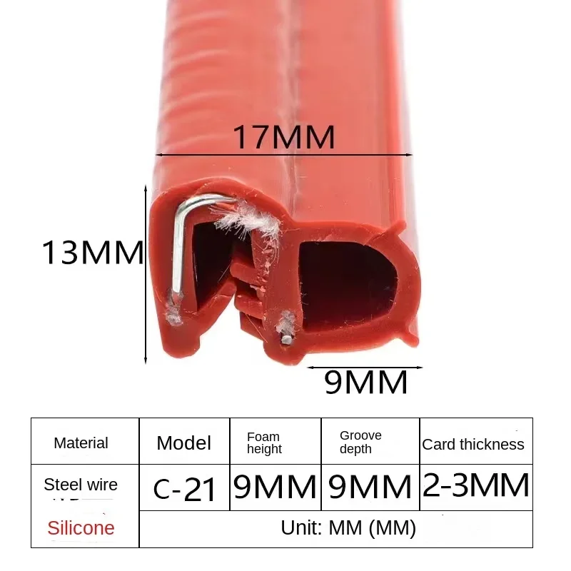 

1-метровые резиновые уплотнительные ленты для дверей автомобиля, двухслойные уплотнительные наклейки для двери багажника, звукоизоляционный уплотнитель для интерьера