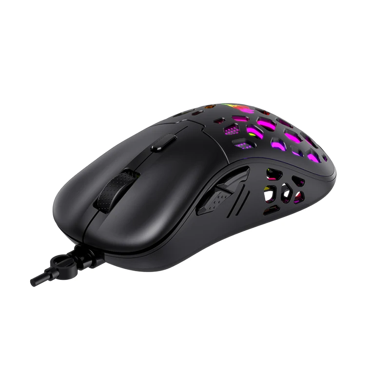 Havit MS955 RGB Беспроводная игровая мышь 12000 DPI оптический датчик сотовый корпус 6
