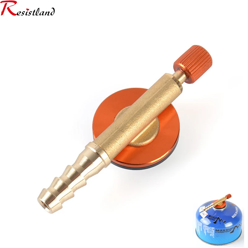 

Gas Bottle Cylinder Tank Adapter Camping Stove Adaptor Split Gas Furnace Convert Connector Cartridge Auto-off Camping Equipment