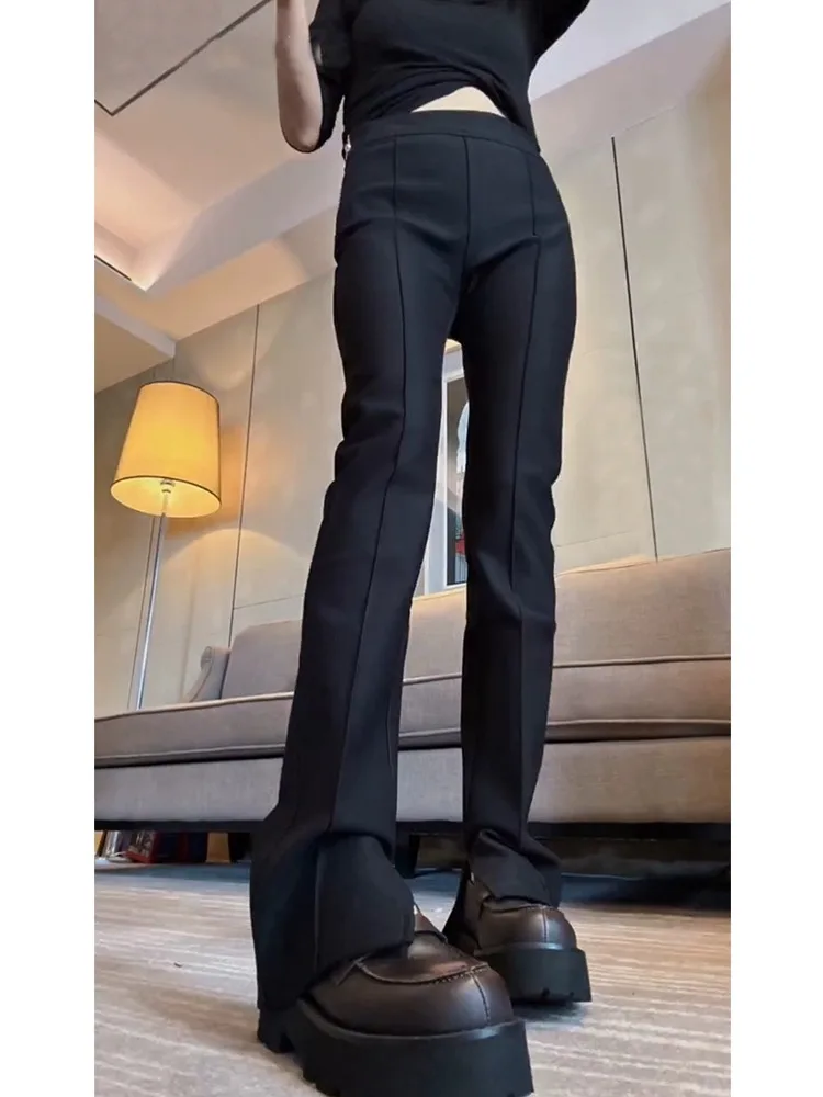 Плюс размер осенне-зимние узкие брюки с палочками для еды большие размеры