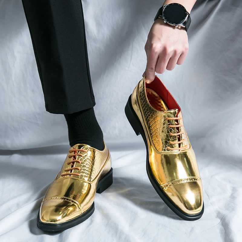 

New Zapatos para hombre de vestir Sapatos sociais masculino Shoes for men with free shipping