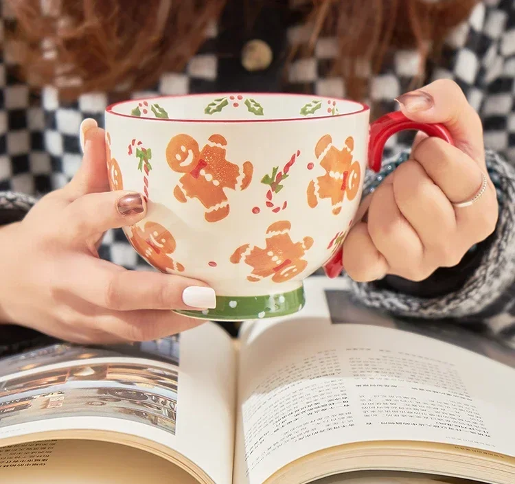 Керамическая кружка с микроволновым нагревом чашка для воды овсяной муки 480 мл