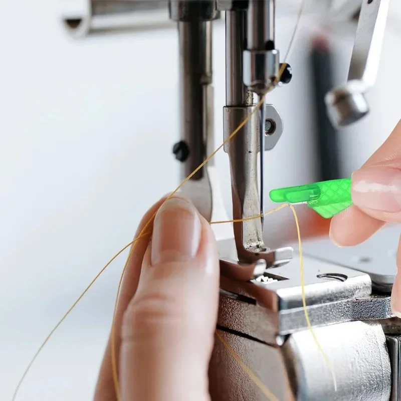 5 шт. вставка для швейных игл типа рыба быстрый пластиковый нитевдеватель