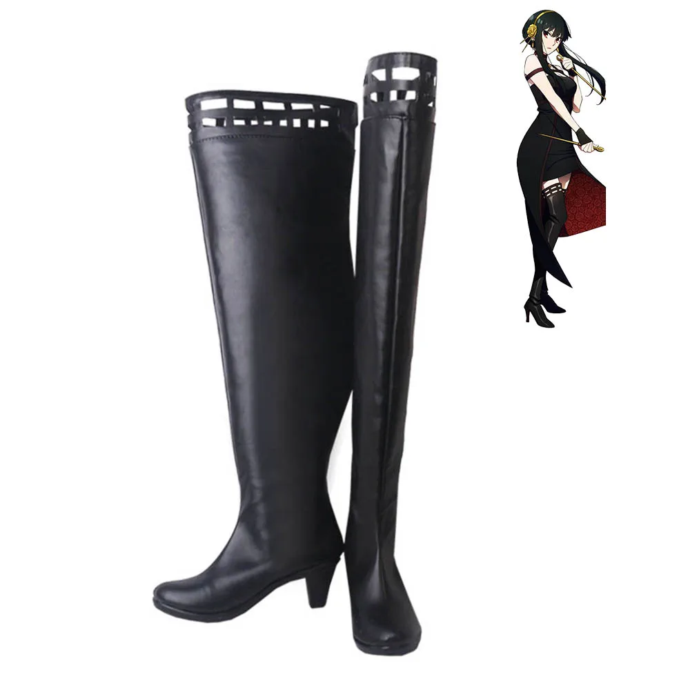 

SPY FAMILY Yor Forger Thorn Princess Shoes Cosplay Women Boots Ver 2