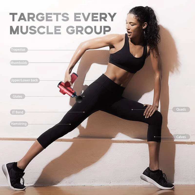 Профессиональный Электрический Пистолет Для Расслабления Мышц Мини-бесшумный