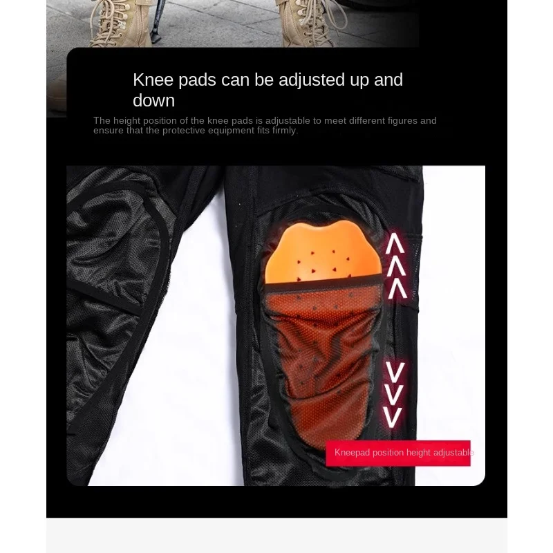 Мотоциклетные брюки Doohan мужские локомотивные повседневные вентилируемые и