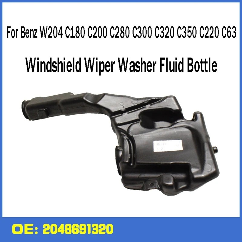 

Car Windshield Wiper Washer Fluid Bottle Reservoir Tank for Benz W204 C180 C200 C280 C300 C320 C350 C220 C63 A2048691320