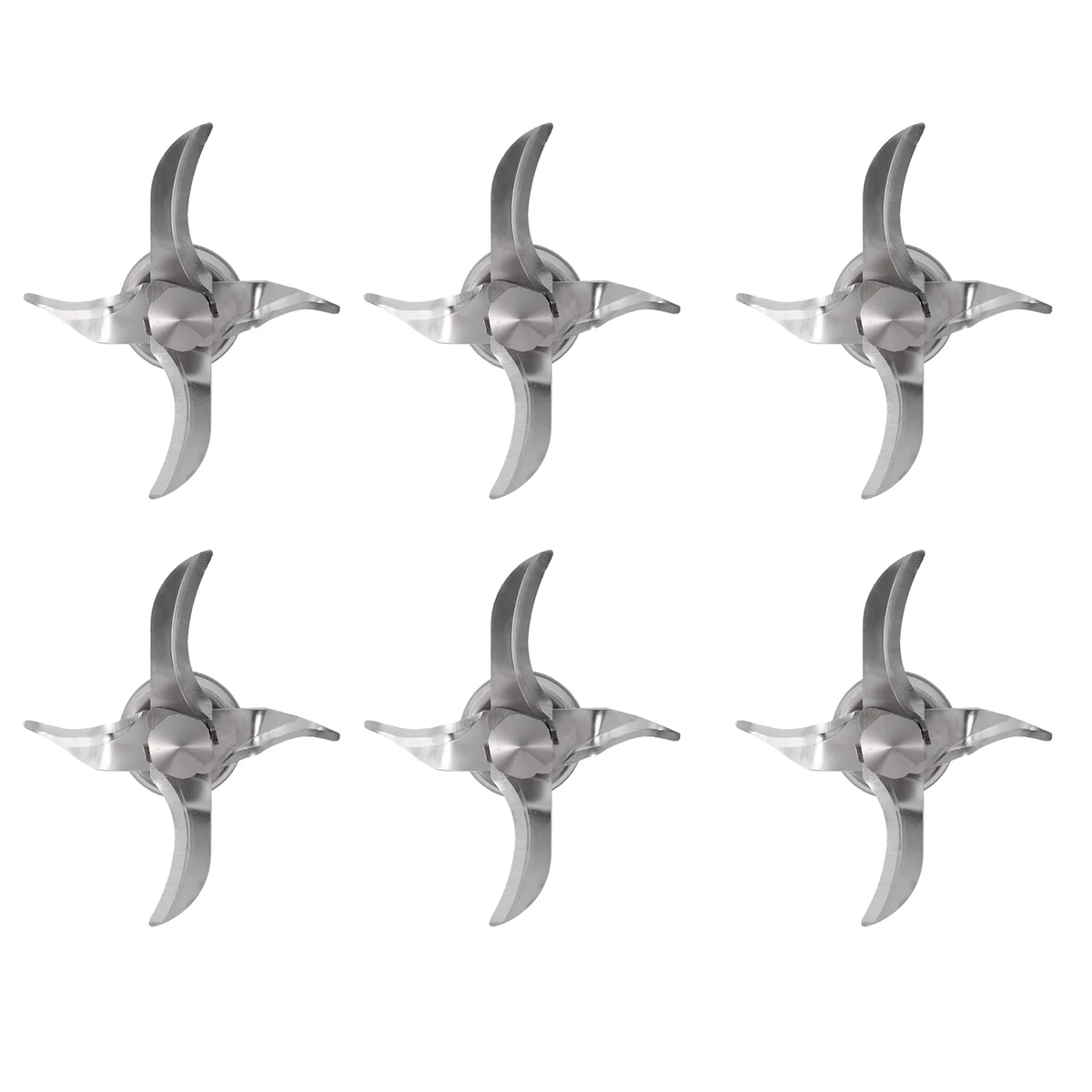 

6X Blender Blade, Blender Blade Replacement Accessories Juicer Accessories Part for TM21