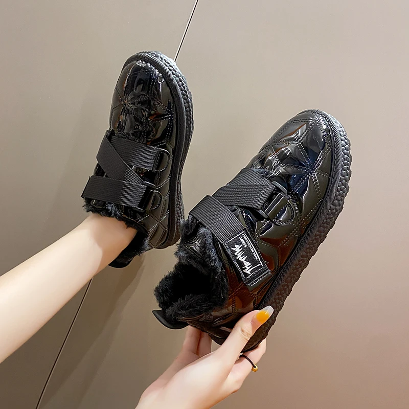 2022 New Women Boots Thickening Plus Velvet Winter Fashion Warm Short Boots Cotton Shoes Women'S Snow Boots Winter Boots