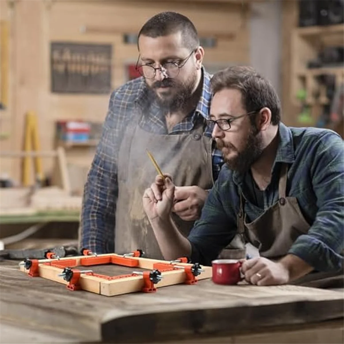 Зажим 90 градусов позиционирующие квадраты прямоугольный зажим с зажимом угловые