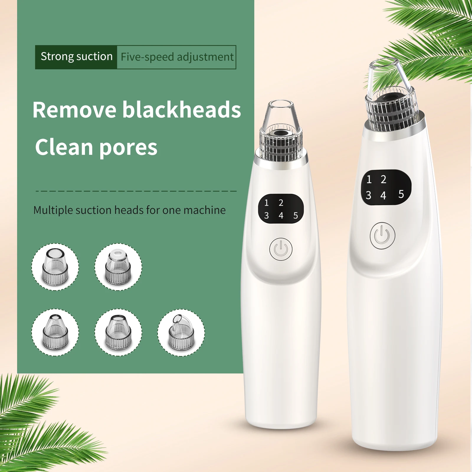 

Blackhead Remover Tool Vacuum Acne Pimple Rechargeable Black Spot Suction Electric Facial Pore Cleaner Skincare Beauty Device