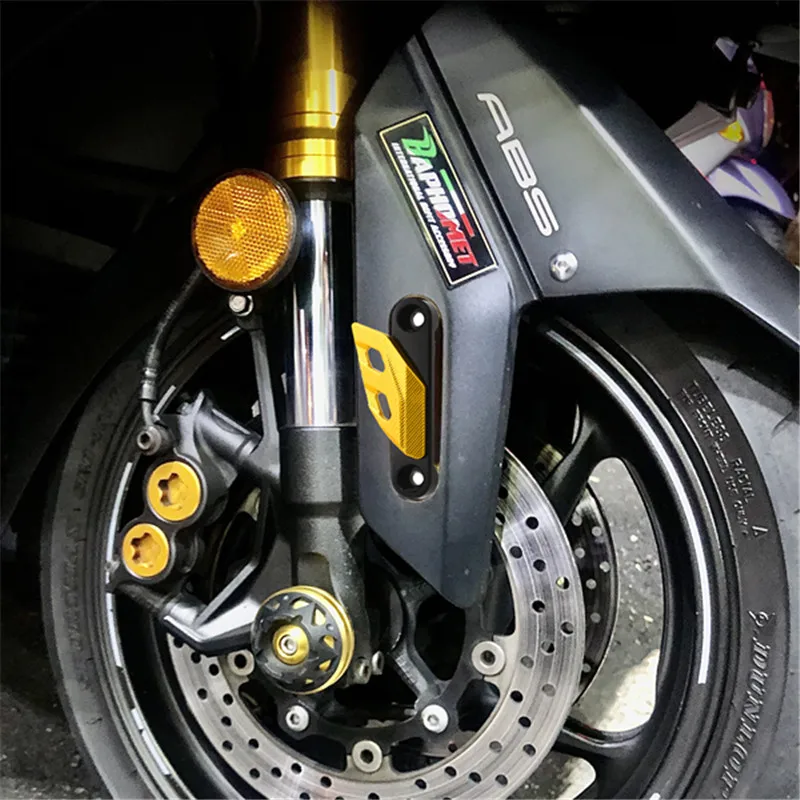 

RiderJacky® Motorcycle Front Axle Cover Plate Decorative Frame Cover For Yamaha TMAX 560 TECHMAX 2020-2022 TMAX530 Accessories