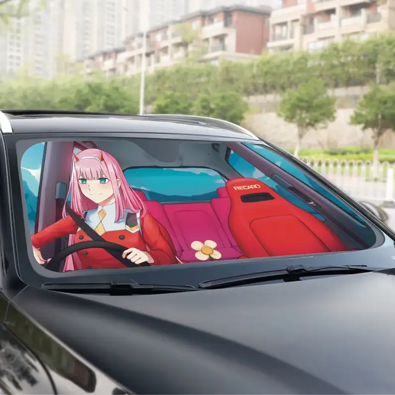 

Zero Accordion Sunshade Car Sun Shade Foldable Car Sun Umbrella Car Windshield Sun Shade Umbrella Sunshade