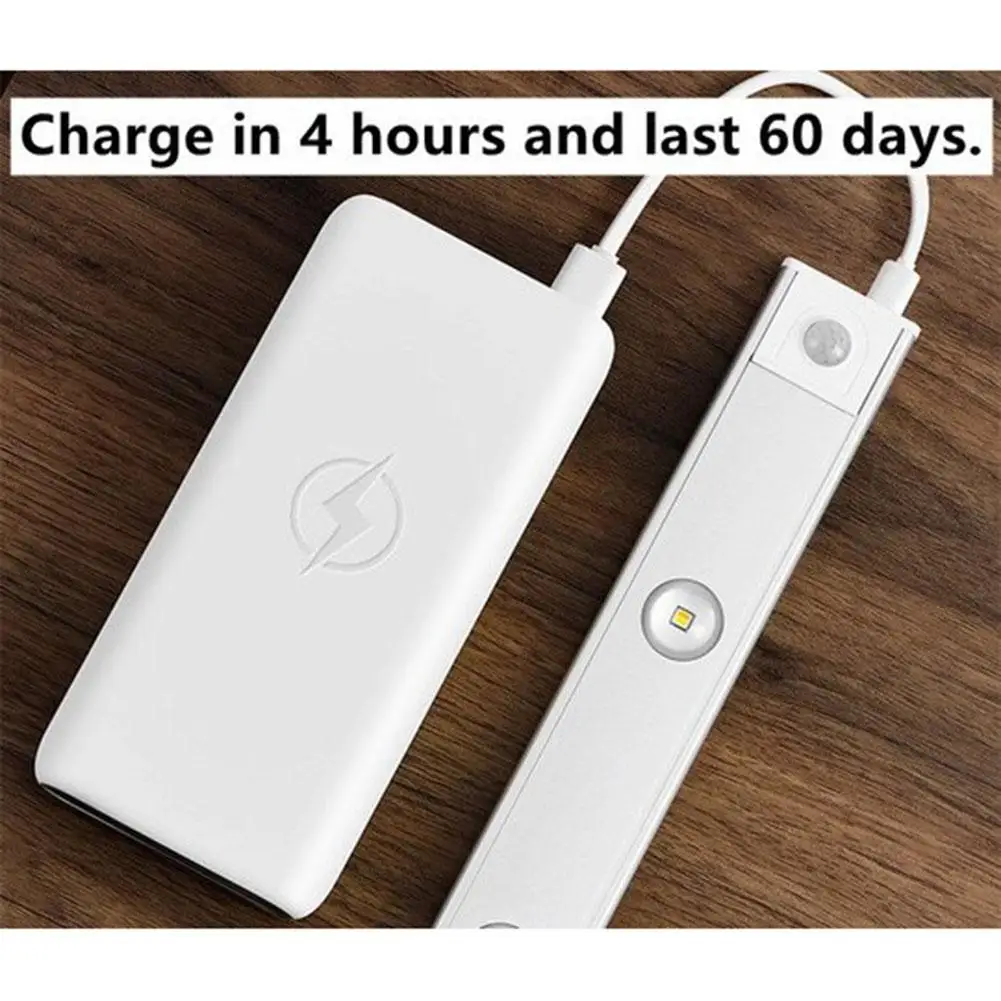 

Newest Led Cabinet Light 3 Modes Adjustable Brightness Energy Saving Ultra-thin Intelligent Motion Sensor Lamp