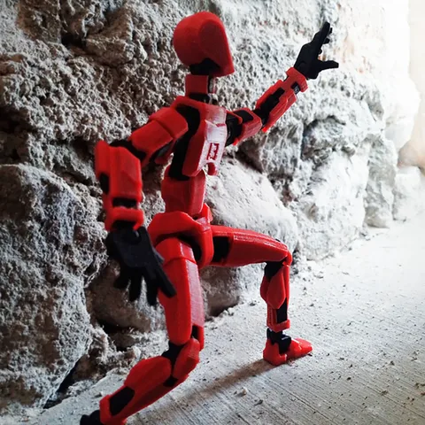 Многошарнирный робот-манекен 3D Print 13 фигурок