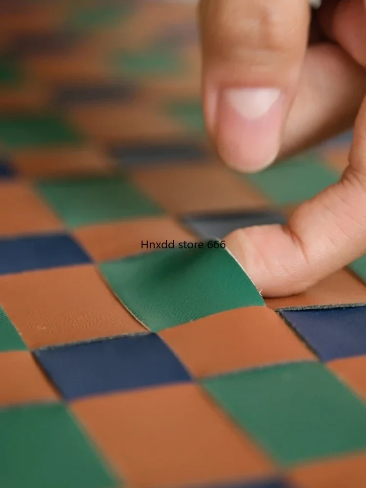 Плетеная двухслойная тележка из нержавеющей стали журнальный столик подвижная