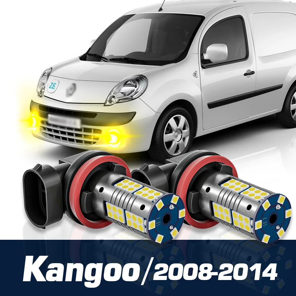 

2pcs LED Fog Light Canbus Accessories For Renault Kangoo 2008-2014 2009 2010 2011 2012 2013