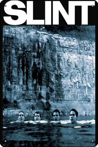 Постер Slint Spiderland металлическая жестяная вывеска табличка человек пещера стена 8X12