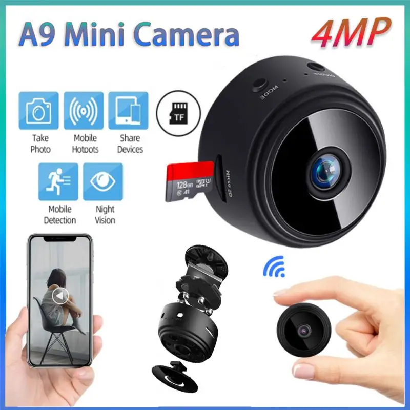 Беспроводная мини-камера A9 с поддержкой Wi-Fi 2k 1080p |