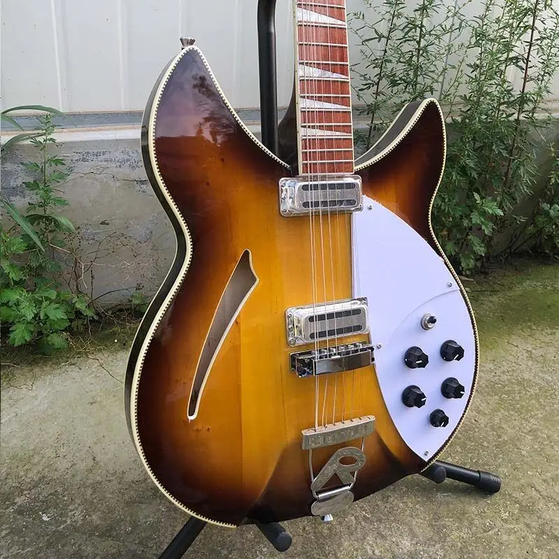 

Электрическая гитара, 12-струнная электрическая гитара, 21 лад, 2 мини-хамбакера, звукосниматели