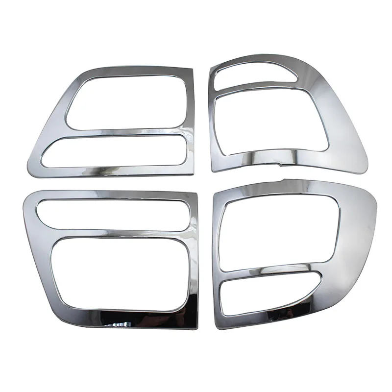 

2008-2011 Chrome Tail Light Decorative Taillight Decoration Cover Guard Sticker For Toyota Fortuner Hilux SW4