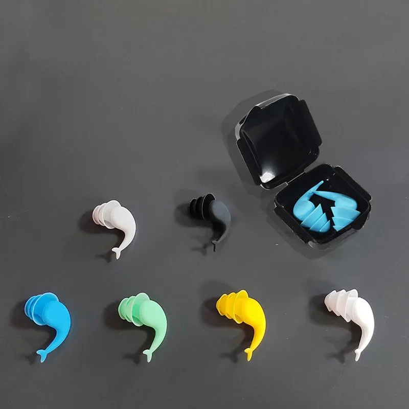 

Transparent Shell Diving Earband Environmentally Friendly Silicone Silicone Earplugs Ergonomic Design Fits The Cochlea Silicone