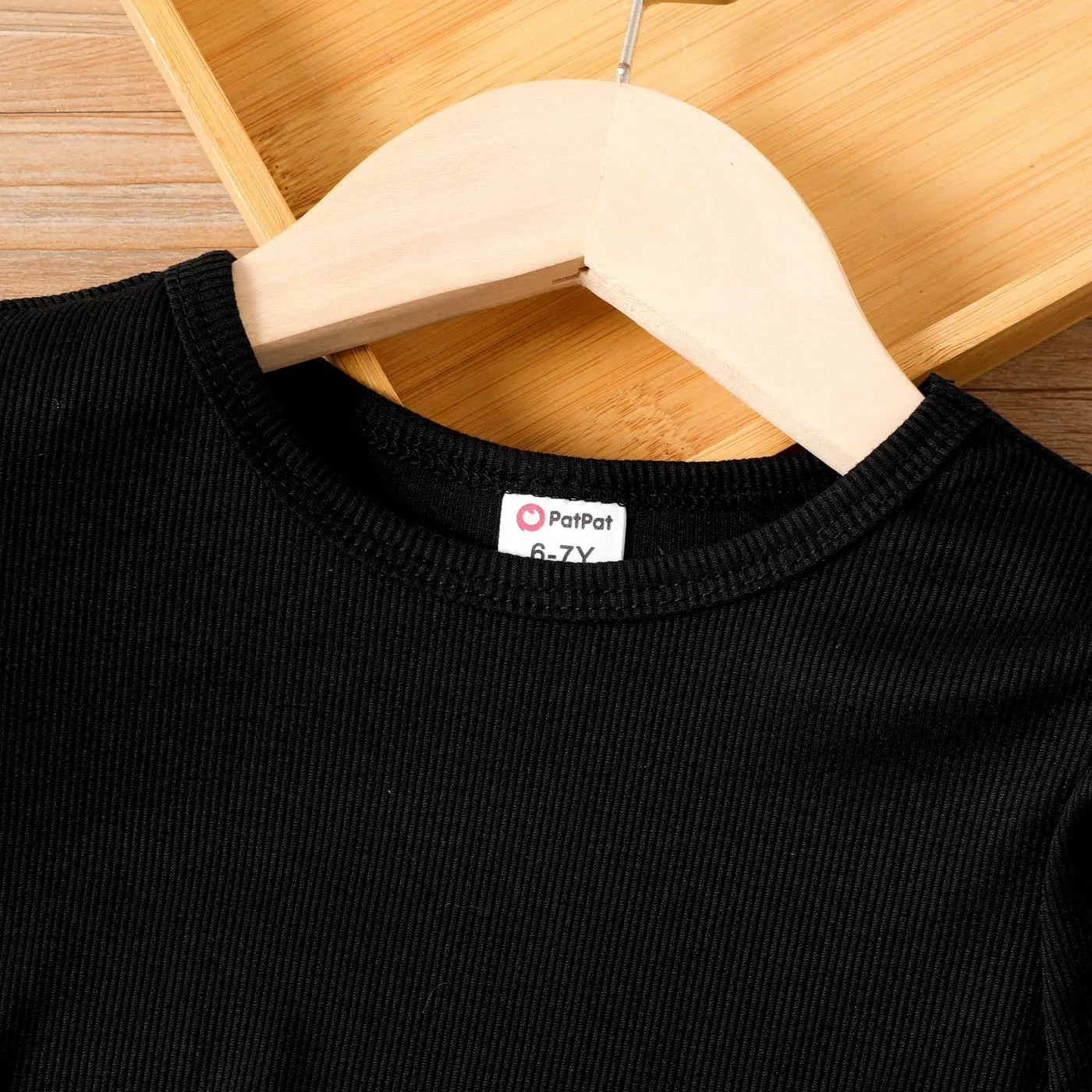 Детский повседневный костюм с юбкой принтом