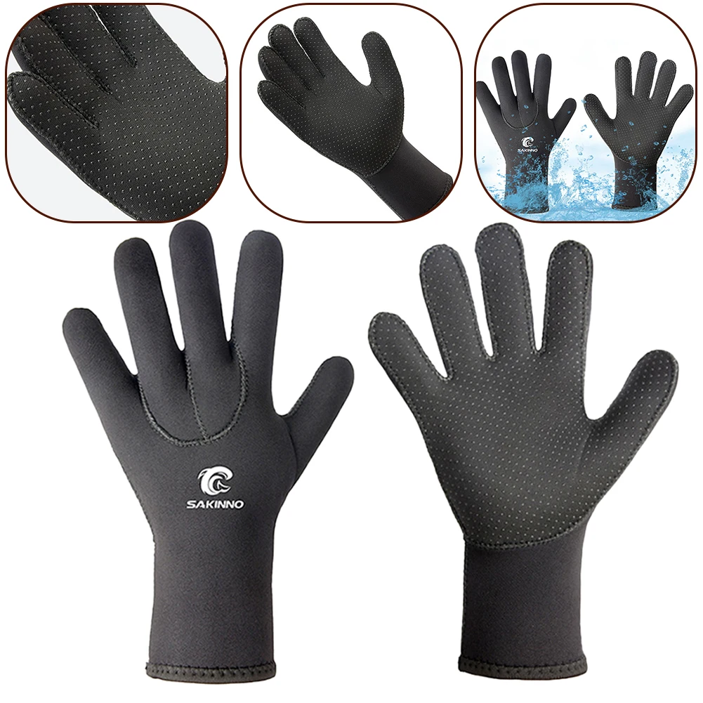 Neopreneanzughandschuhe Surf -Tauchhandschuhe Tauchen Wassersport Flexibel Kalt Koma Neoprene Strecken Tauchhandschuhe