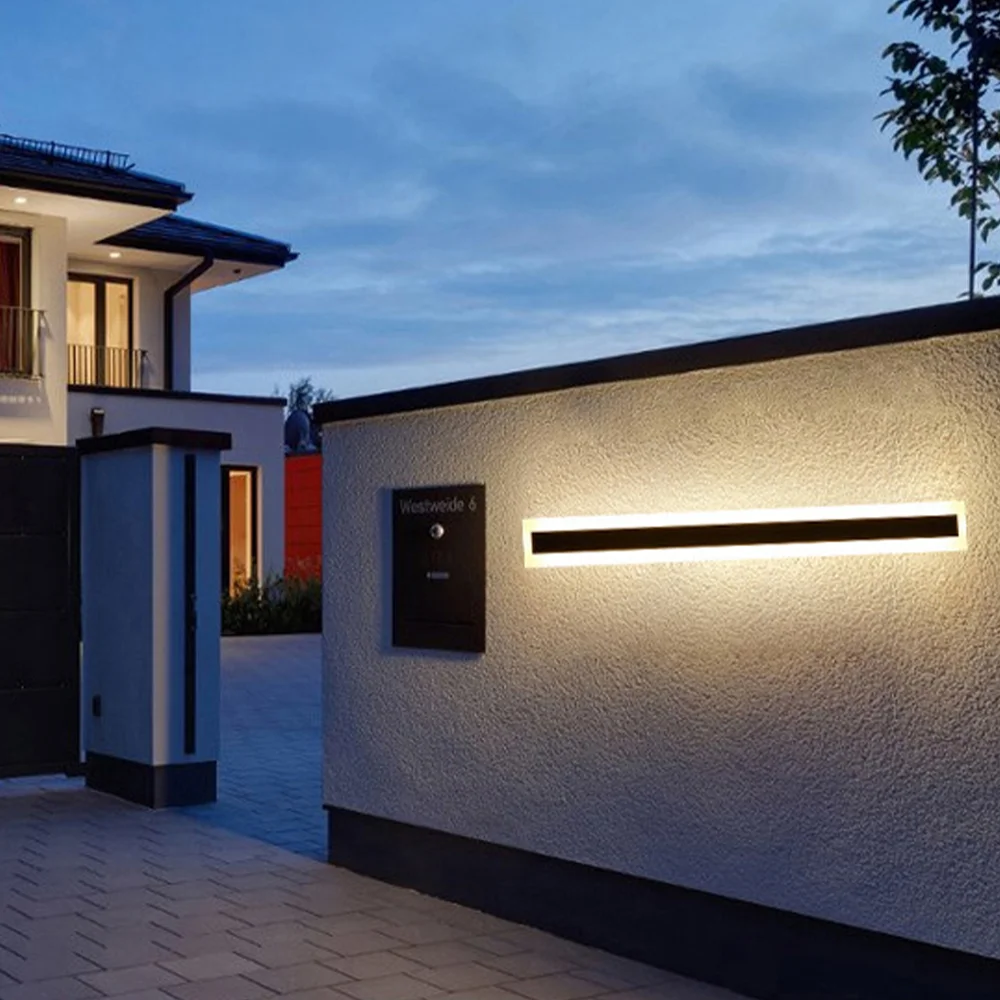 Светодиодный уличный водонепроницаемый настенный светильник рождественский