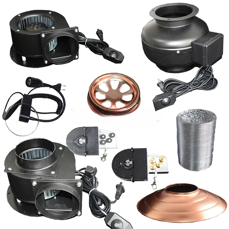 Komponenten Rauch Haube Sammler Gewinde Kasten Hilfs Lampe Dampf Absauger