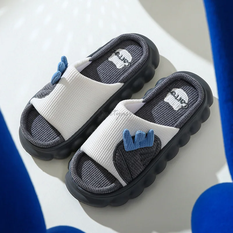 2022 New Fruit Home Slippers for Women Indoor Slippers Flat Platform Slippers House Female Non-slip Thick Sole Slides for Woman