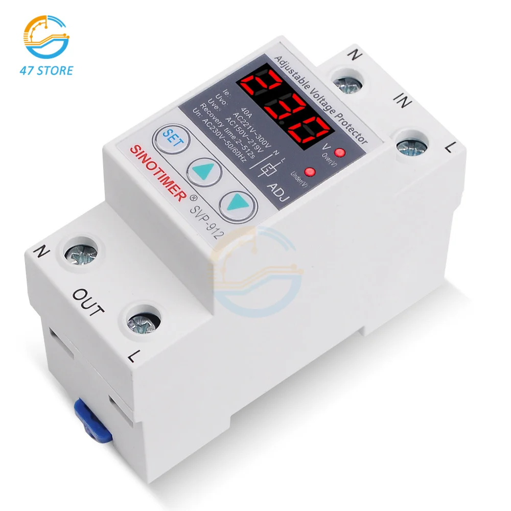 

Автоматическая защита от перенапряжения, 40 А, 63 А, 80 А