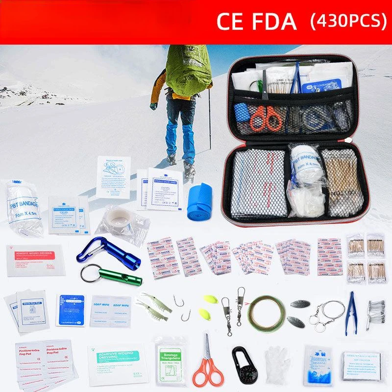 

430 шт., набор для оказания первой помощи для людей и семьи