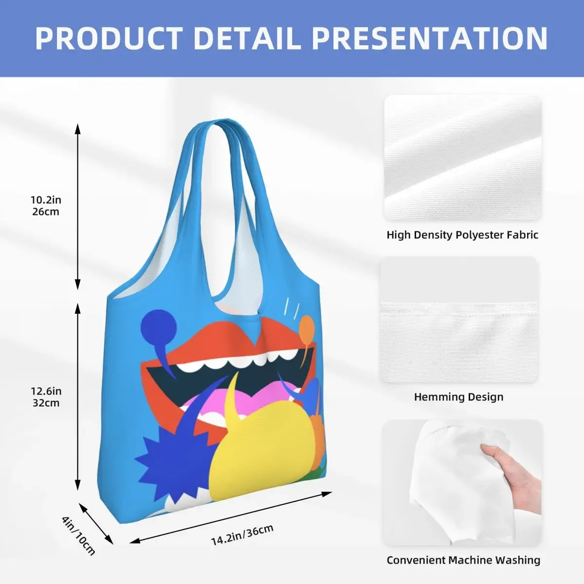 Сумка для покупок женская парусиновая сумка на плечо портативная уличная