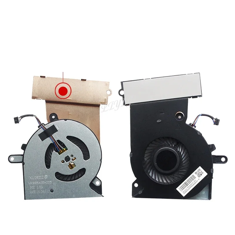 Новый процессор GPU вентилятор охлаждения для HP Omen 15-CE 15-CE000 TPN-Q194 17 3plus 17-AN 15-CE010CA